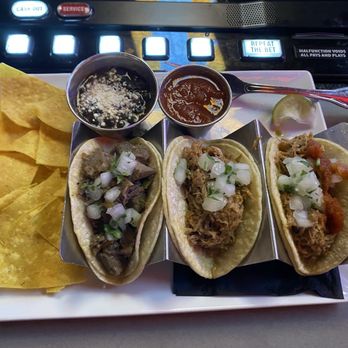 Rock & Brews - Taco Tuesday! 3 tacos; Steak & Carnitas. So good! $9.00+tax. - Brewpubs Near Me - Ridgefield, Washington Rock & Brews - Taco Tuesday! 3 tacos; Steak & Carnitas. So good! $9.00+tax. - Brewpubs Near Me - Ridgefield, Washington