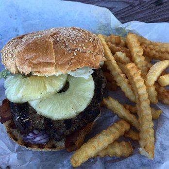 Hamburgers - Hawaiian Burger. - Burgers Near Me - Sausalito, California Hamburgers - Hawaiian Burger. - Burgers Near Me - Sausalito, California