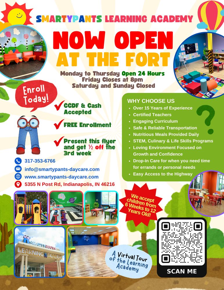 Smartypants Learning Academy - childcare center in Indianapolis, IN