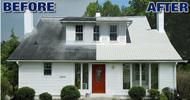 Slide of Hammerhead Roof and Structure Softwash