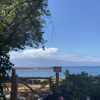 Aloha Mixed Plate - View from outdoor area - Hawaiian Near Me - Lahaina, Hawaii