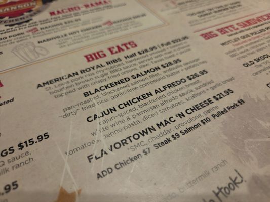 Menu photo 1 Guy Fieri's Branson Kitchen + Bar Branson, MO Menu photo 1 Guy Fieri's Branson Kitchen + Bar Branson, MO