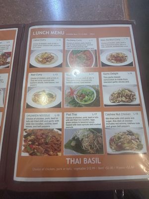 Menu photo 1 Thai basil Portsmouth, VA