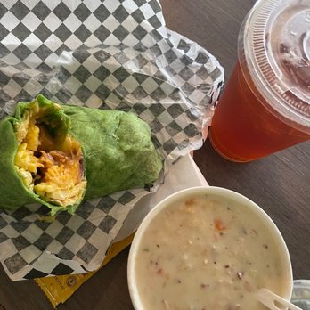 Aloha Bakehouse & Cafe - Breakfast burrito, clam chowder, lychee iced tea - Coffee & Tea Near Me - Honolulu, Hawaii Aloha Bakehouse & Cafe - Breakfast burrito, clam chowder, lychee iced tea - Coffee & Tea Near Me - Honolulu, Hawaii