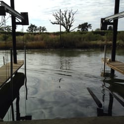 Rigolets Sportsmans Marina - Awesome electric lifts if you rent a stall.