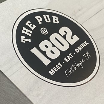 The Pub At 1802 - Logo - Sports Bars Near Me - Fort Wayne, Indiana