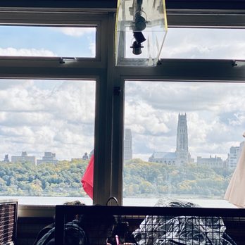 SEAK - View from the large window of NYC's Riverside Church and the fall colors - Vietnamese Near Me - Edgewater, New Jersey