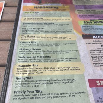 Rockin Tacos - Menu - Bars Near Me - Ft Walton Beach, Florida