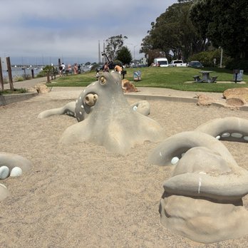 Tidelands Park - The octopus climbing out of the sand. - Parks Near Me - Morro Bay, California Tidelands Park - The octopus climbing out of the sand. - Parks Near Me - Morro Bay, California