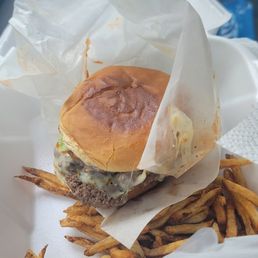 Mild double burger