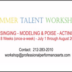 Professional Performance Arts - Group classes in Singing, Acting, Modeling & Poise for youth and adult. See www.professionalperformancearts.com for more info.