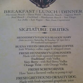 Hennessey's Grill - Juice Bars & Smoothies Near Me - Seal Beach, California