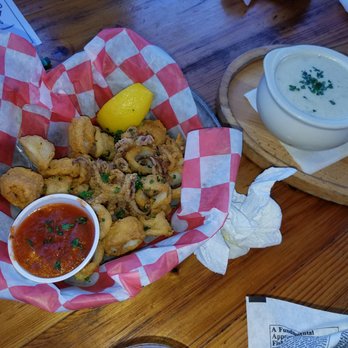 Brooklyn Crab - Calamari and clam chowder... - Seafood Near Me - Brooklyn, New York