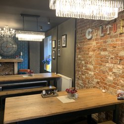 Culture Coffee - Seating area inside shop
