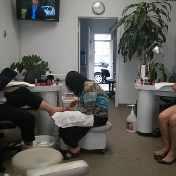 Cathy & Jill Nails - Flat screen TV while you wait - Nail Salons Near Me - Arcadia, California