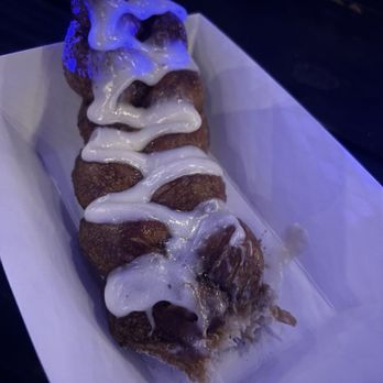 TX Whiskey Ranch - Cinnamon glazed pretzel from pasta & pretzel food truck $6 - Distilleries Near Me - Fort Worth, Texas TX Whiskey Ranch - Cinnamon glazed pretzel from pasta & pretzel food truck $6 - Distilleries Near Me - Fort Worth, Texas
