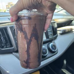 My mad Max drink...chocolate even looks like an M shape My mad Max drink...chocolate even looks like an M shape