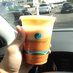 The Juice Bar - Bright Eyes juice. It was very grainy due to the sweet potatoes but boy it was good! I will get it again!