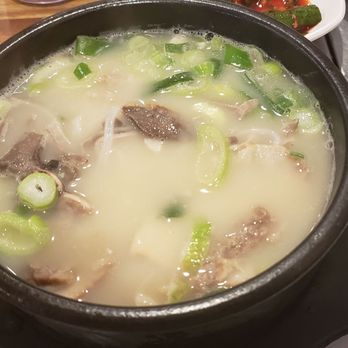 TANG - The number 3: pork belly, stomach, and heart soup. - Korean Near Me - Fullerton, California