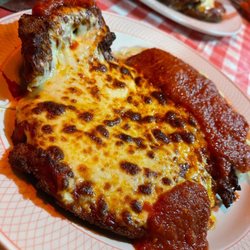 Mundi's Italian Restaurant - Pork chop parmigiana