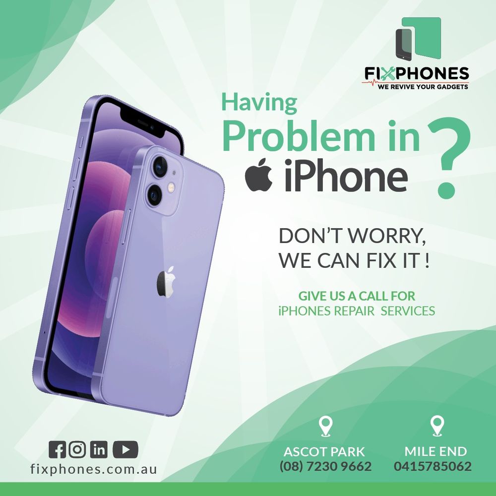 FIX PHONES MOBILE PHONES & IPHONE REPAIRS MILE END, ADELAIDE