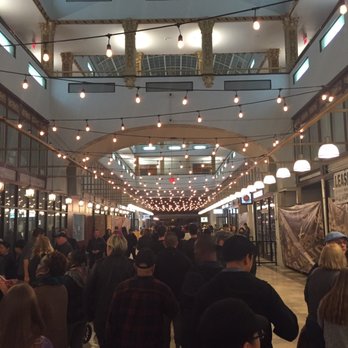Night On Broadway - People inside historic building Spring Arcade - Festivals Near Me Night On Broadway - People inside historic building Spring Arcade - Festivals Near Me