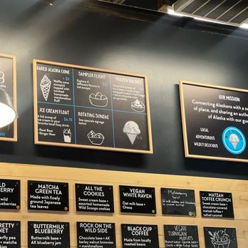 Wild Scoops - Menu - Desserts Near Me - Anchorage, Alaska