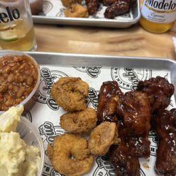 Chicken And Shrimp Combo