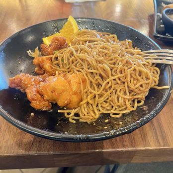 PF Chang's - Orange Chicken and Lo Mein - Dim Sum Near Me - Seattle, Washington