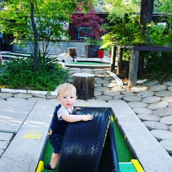 Twain Harte Miniature Golf - My 14 month old son enjoying the decor - Mini Golf Near Me - Twain Harte, California Twain Harte Miniature Golf - My 14 month old son enjoying the decor - Mini Golf Near Me - Twain Harte, California