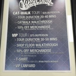Pricey VIP tour, but catwalk is reasonable enough. Pricey VIP tour, but catwalk is reasonable enough.