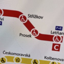 Metro Florenc - Prague, Metro network