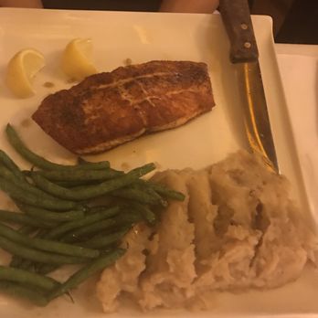 Eighteen Restaurant - Salmon steak - Kosher Near Me - New York, New York Eighteen Restaurant - Salmon steak - Kosher Near Me - New York, New York