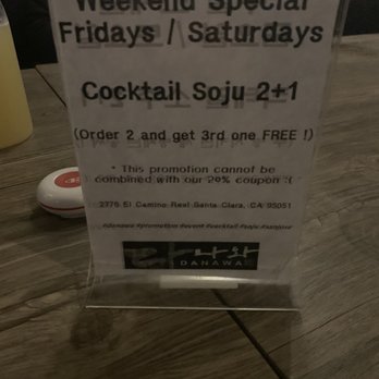 Danawa - Weekend special on the cocktail soju - Asian Fusion Near Me - Santa Clara, California Danawa - Weekend special on the cocktail soju - Asian Fusion Near Me - Santa Clara, California