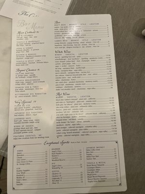 Menu photo 8 The Collins Small Batch Kitchen Phoenix, AZ