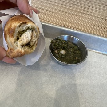 9 Julio Empanada Kitchen - Chicken Rojo - Latin American Near Me - Oakland, California 9 Julio Empanada Kitchen - Chicken Rojo - Latin American Near Me - Oakland, California