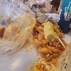 The Crab Bucket - Shrimp remains