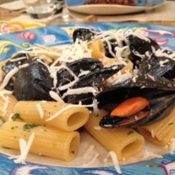 Bibi Brace & Cucina - Rigatoni cozze e melanzane - Roman Near Me - Rome, RM