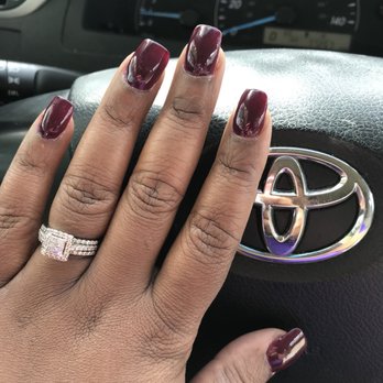 D Diamond Nails - The woman that did my nails was very, very nice, but I'm so unhappy with my nails. They are lumpy, misshaped, and overall just messy. - Nail Salons Near Me - Hallandale Beach, Florida