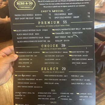 Ribs & Co - Menu - Korean Near Me - La Mirada, California Ribs & Co - Menu - Korean Near Me - La Mirada, California