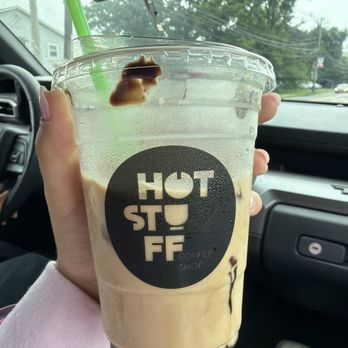 Hot Stuff Coffee Shop - Small Girl Scout Iced Coffee - Coffee & Tea Near Me - Fishkill, New York