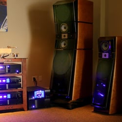 Nuts About Hi-Fi - Showroom Photo of Focal Speakers.