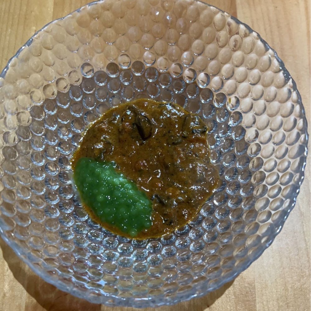 Snail curry