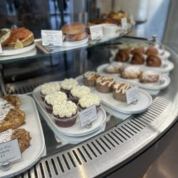 Desserts in the cafe Desserts in the cafe