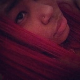 My nose piercing after I got it done. My nose piercing after I got it done.