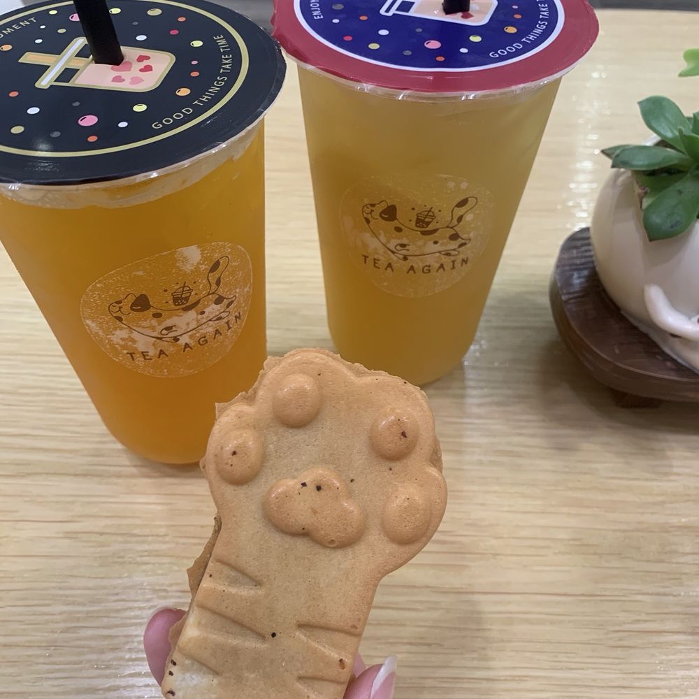 Tea Again - Taiyaki and fruit teas! - Bubble Tea Near Me - Elk Grove, California Tea Again - Taiyaki and fruit teas! - Bubble Tea Near Me - Elk Grove, California