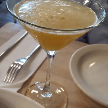 Land - peach cocktail (tastes more mango-y, but not complaining!) - Thai Near Me - New York, New York