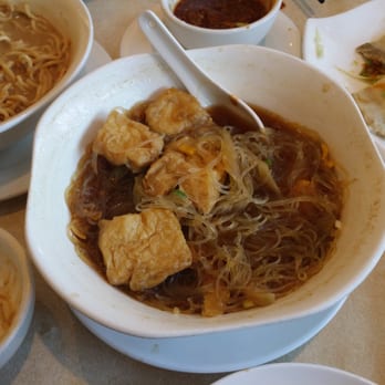 Xiao Long Bao - WTF is this soy sauce + water soup??? And it actually taste like it!! Awful taste ( vermicelli with bean curd) - Dim Sum Near Me - Markham, Ontario Xiao Long Bao - WTF is this soy sauce + water soup??? And it actually taste like it!! Awful taste ( vermicelli with bean curd) - Dim Sum Near Me - Markham, Ontario