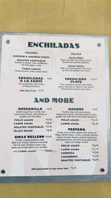 Menu photo 4 Cactus Taqueria Oakland, CA