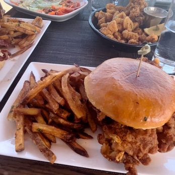 The Pump House - Fried Sweet Tea Chicken Sandwich - New American Near Me - Rock Hill, South Carolina